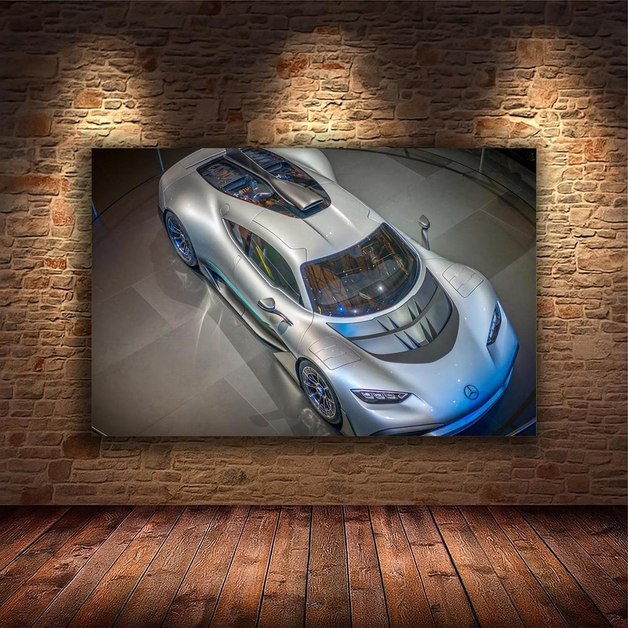 Картина на холсте Спортивный автомобиль 30x40 см (M208)