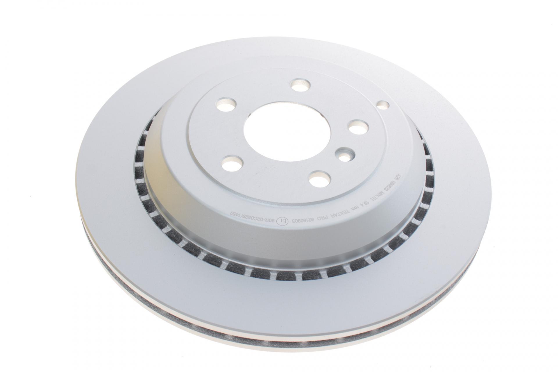 Диск тормозной задний TEXTAR для Mercedes GL-class X164/M-class W164 06- PRO 330x22 мм (92150903)