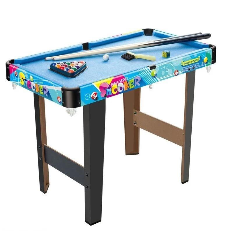 Бильярд игровой 2036+1 4 треугольник/щеточка/мел 76х40х58 см (165077)