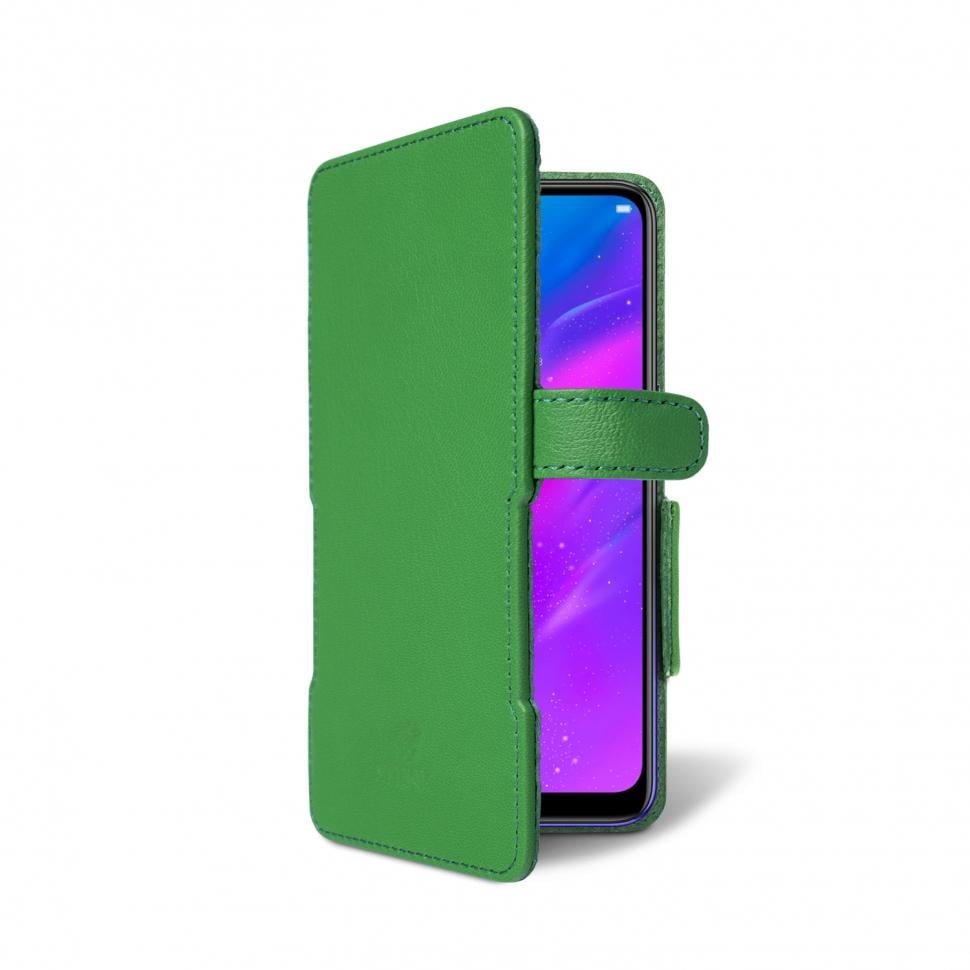 Чехол книжка Stenk Prime для Realme 3 Зеленый (66741)