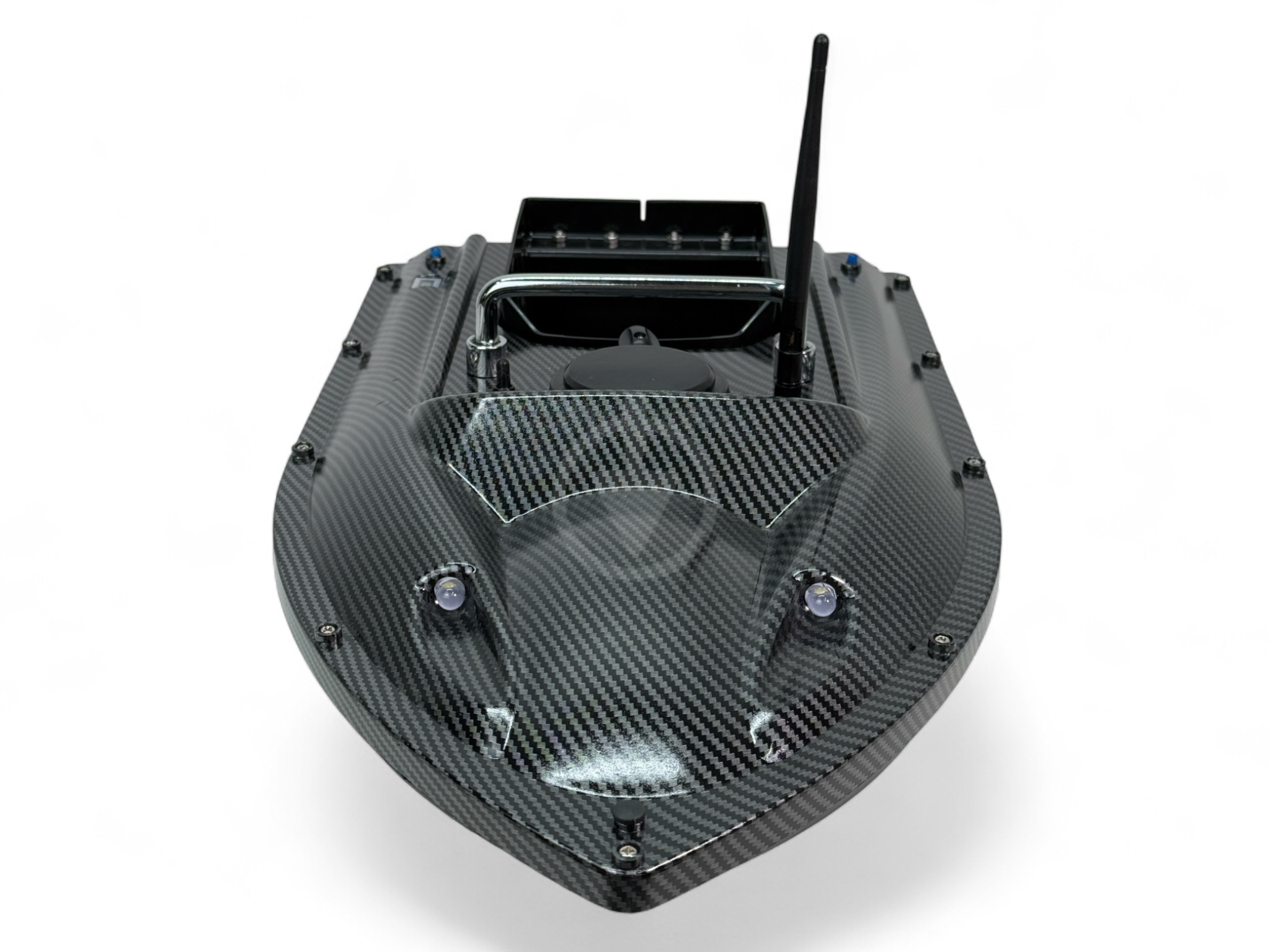 Карповый кораблик Flytec Carbon GPS на 16 точек/автопилот Карбон - фото 7