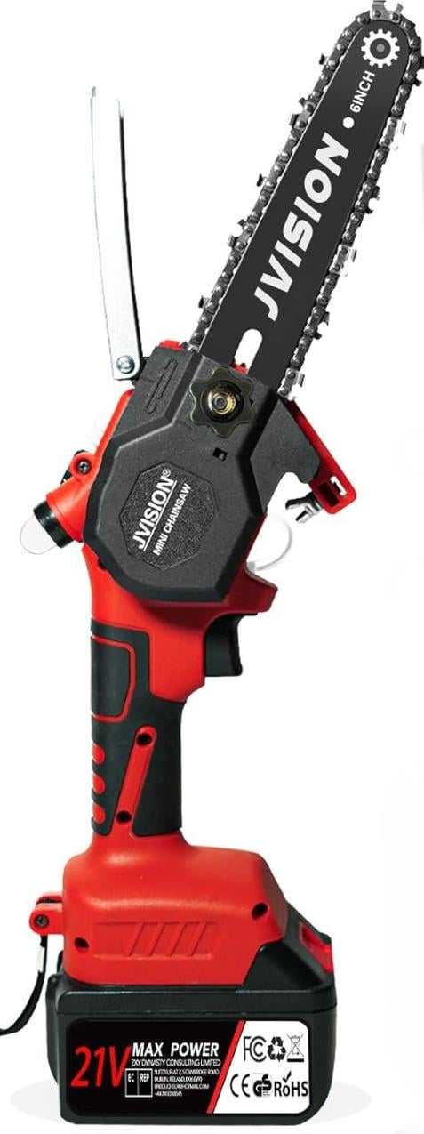 Цепная пила аккумуляторная Jvision DLS-6 21V (04019)