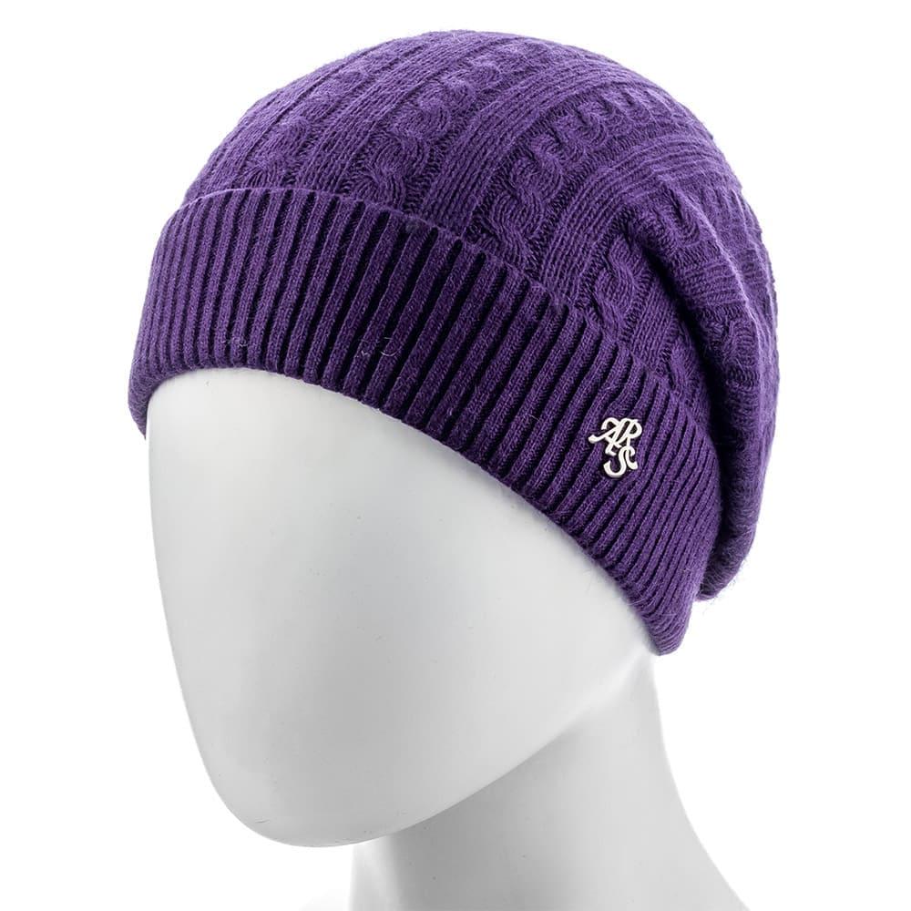 Шапка женская шерстяная Atrics WH401 one size Ежевика