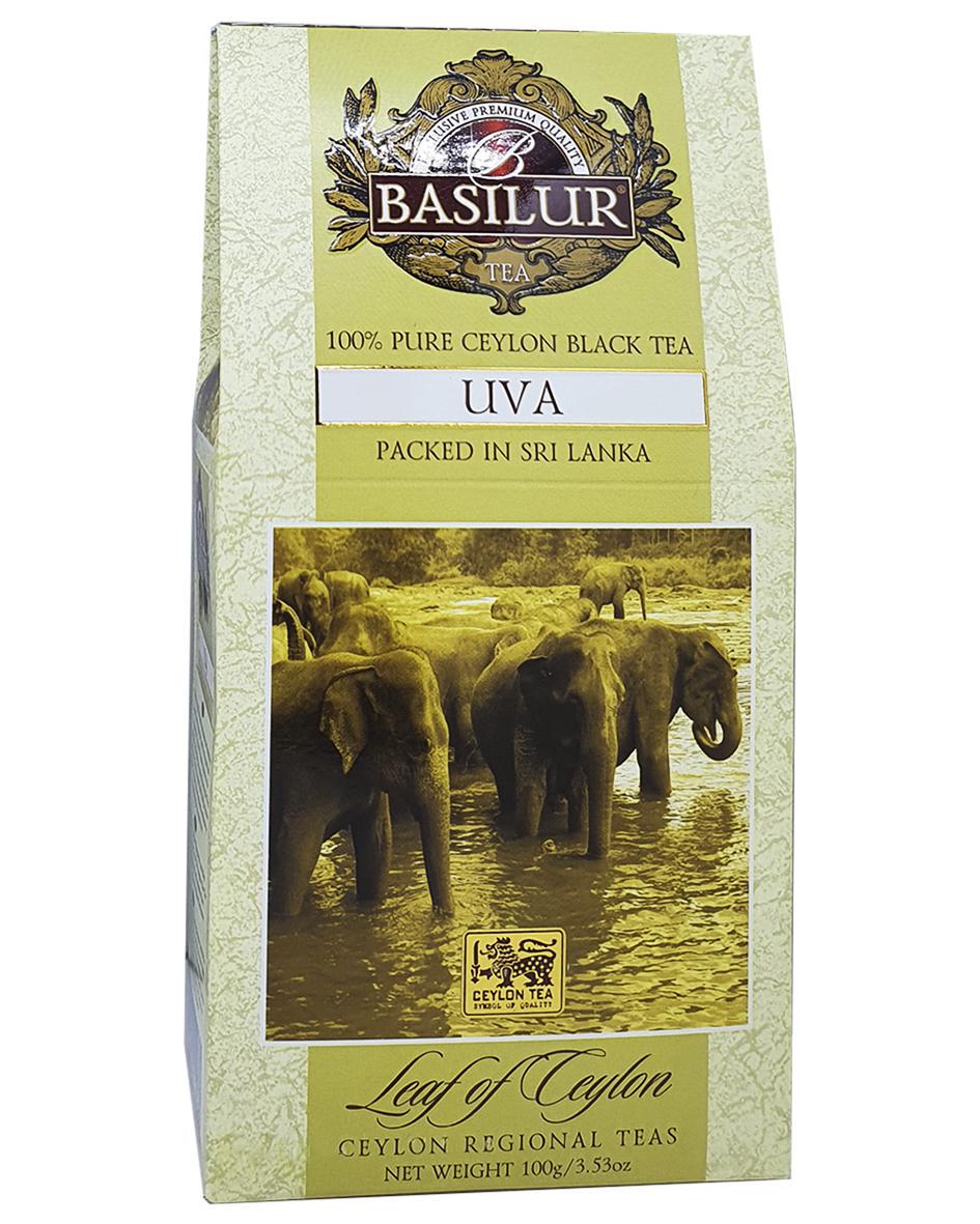 Чай черный Basilur цейлонский Uva 100 г (54899)