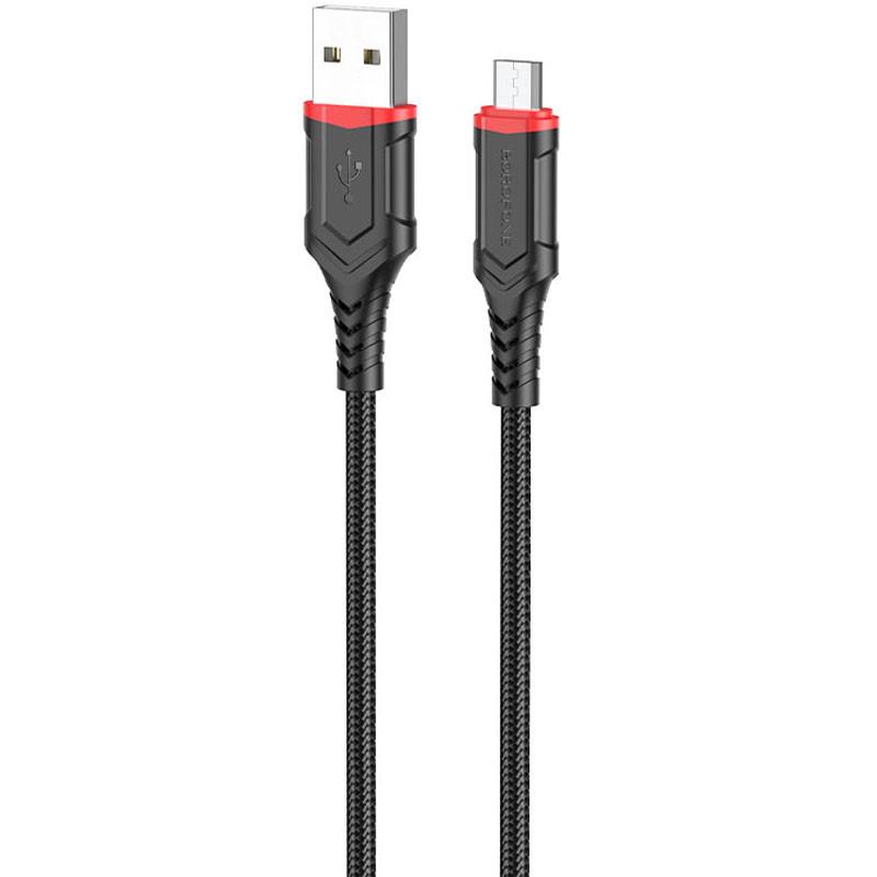 Дата кабель Borofone BX67 USB to MicroUSB 1 м Black