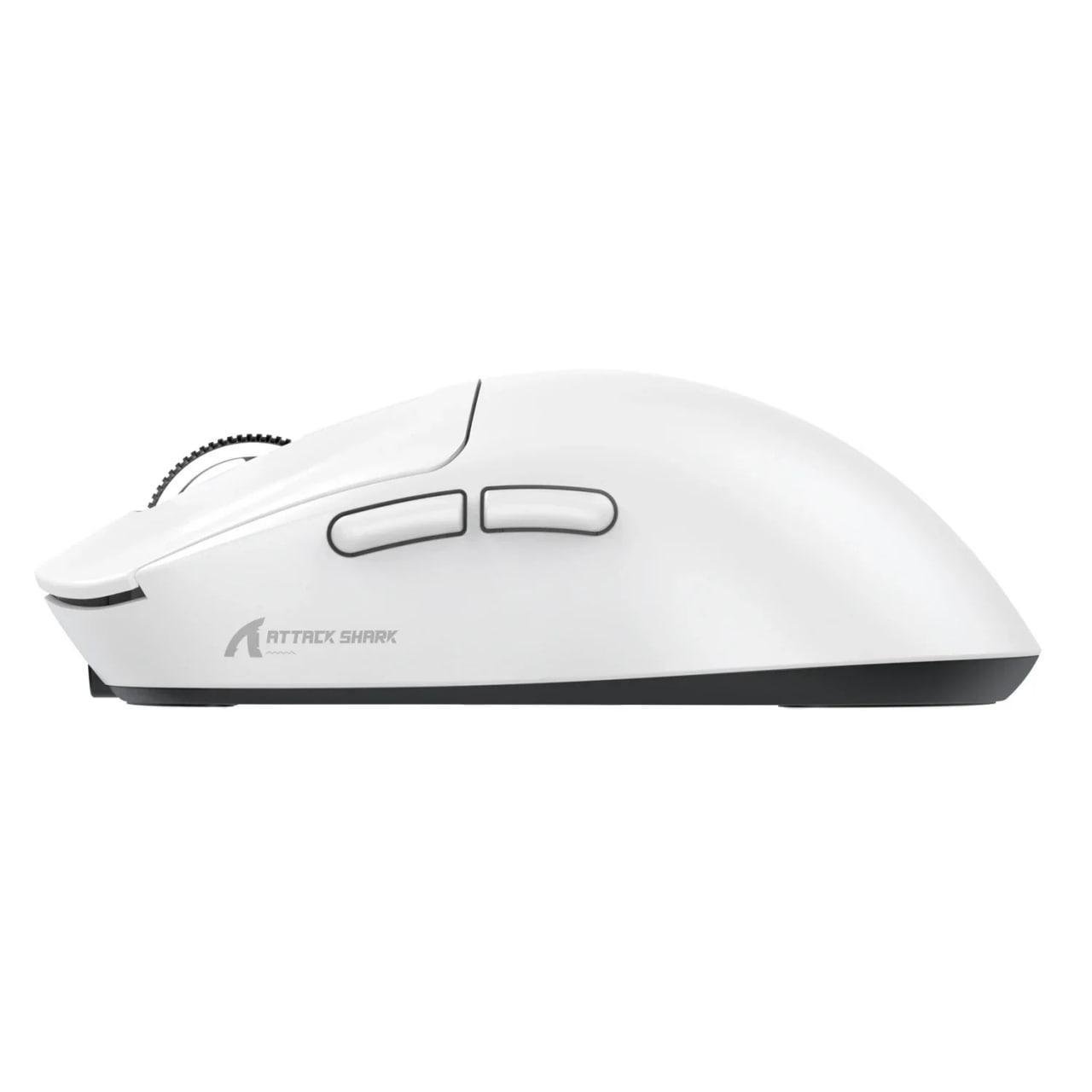 Комп'ютерна мишка ігрова Attack Shark X3 PAW3395 26000 dpi White (4570) - фото 4
