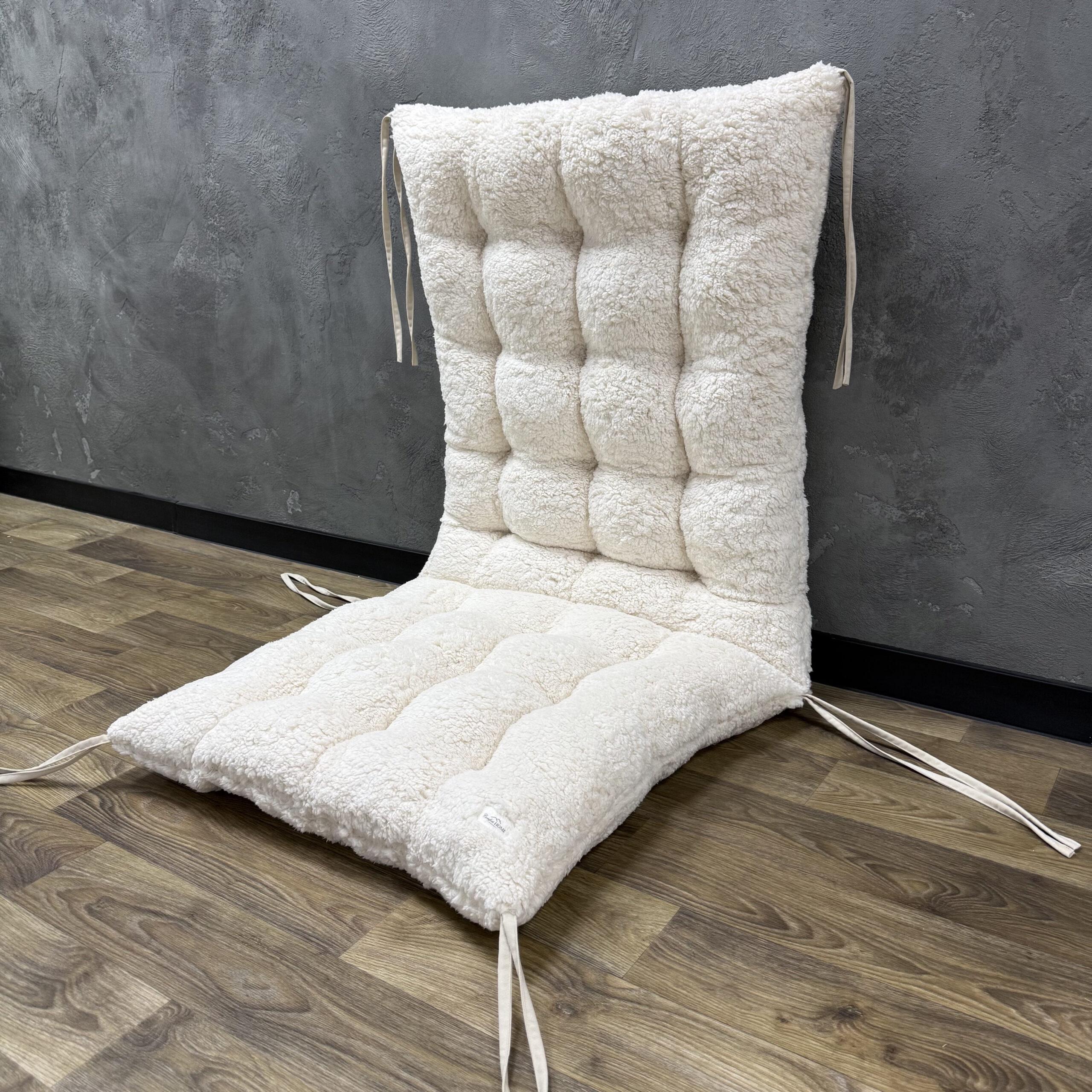 Подушка для кресла Comfort Home меховая 40х40х40 см