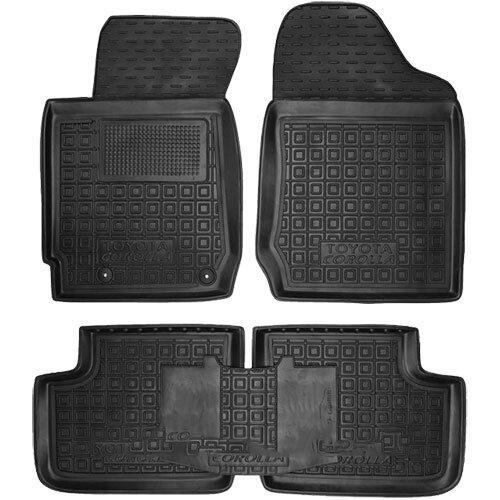Коврики автомобильные AVTO-Gumm Toyota Corolla E12/E13 01-06 Черный (11639)