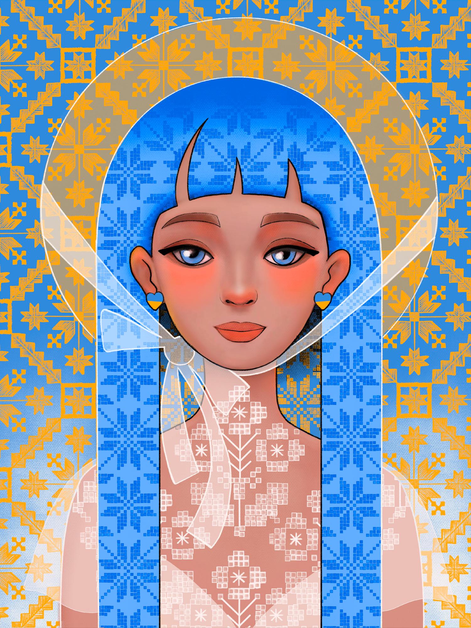 Алмазная мозаика на подрамнике Santi Неподчиненная 30x40 см (Top-954307)