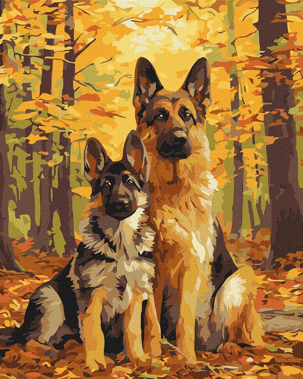 Картина по номерам Ideyka Лесные друзья 40х50 см (2857040467)