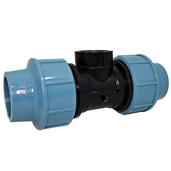 Тройник зажимной SANTAN с внутренней резьбой 50х1 1/4"х50 (116334)