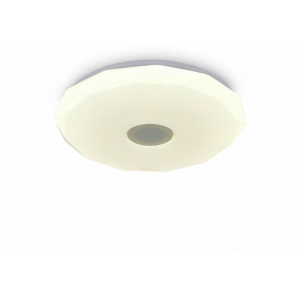 Светильник потолочный светодиодный музыкальный смарт Light House SRS-20439-350 WH 32W/2W RGB Белый