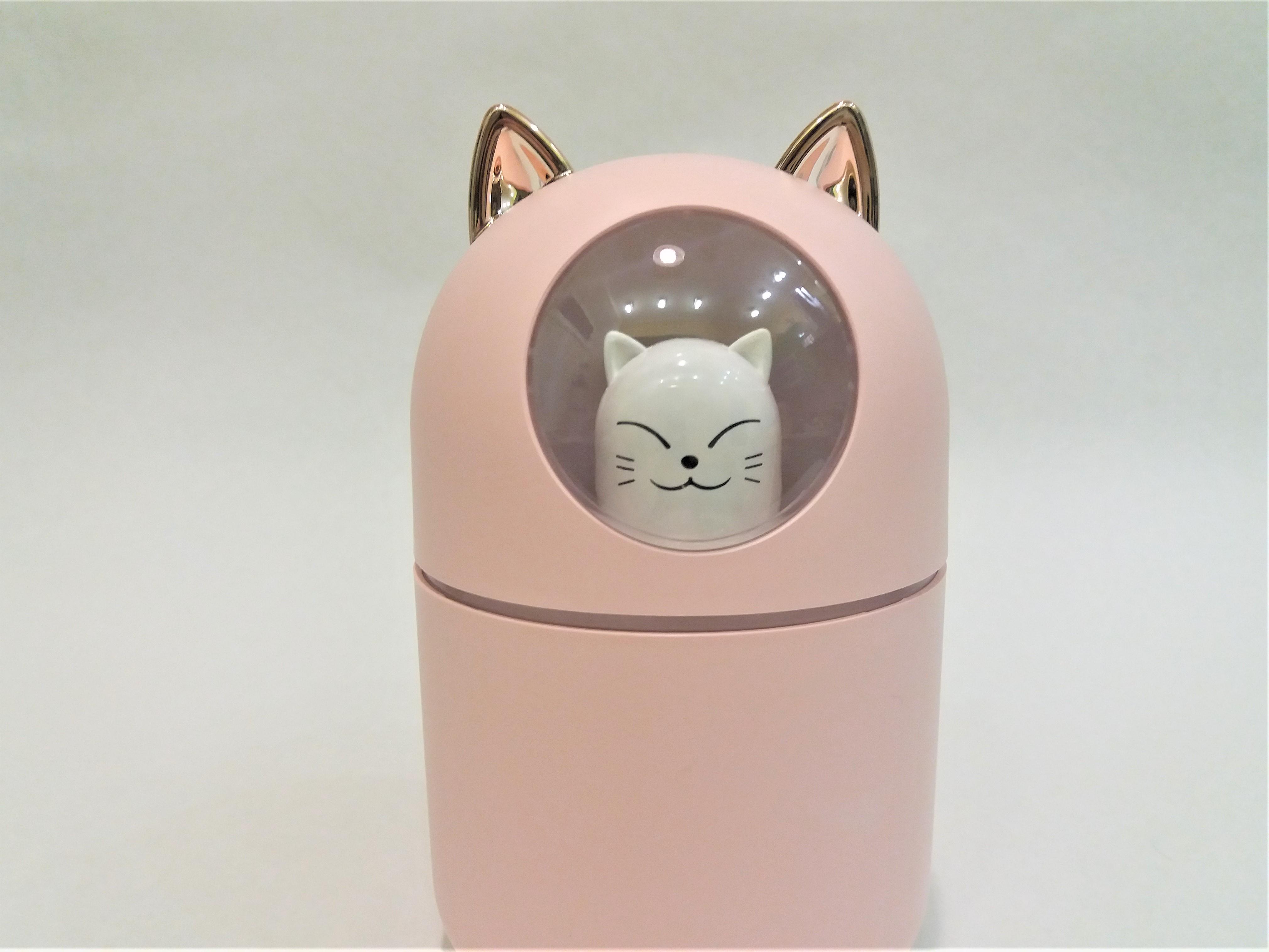 Зволожувач повітря Humidifier H2O Cat USB з котиком 300 мл (50106) - фото 2