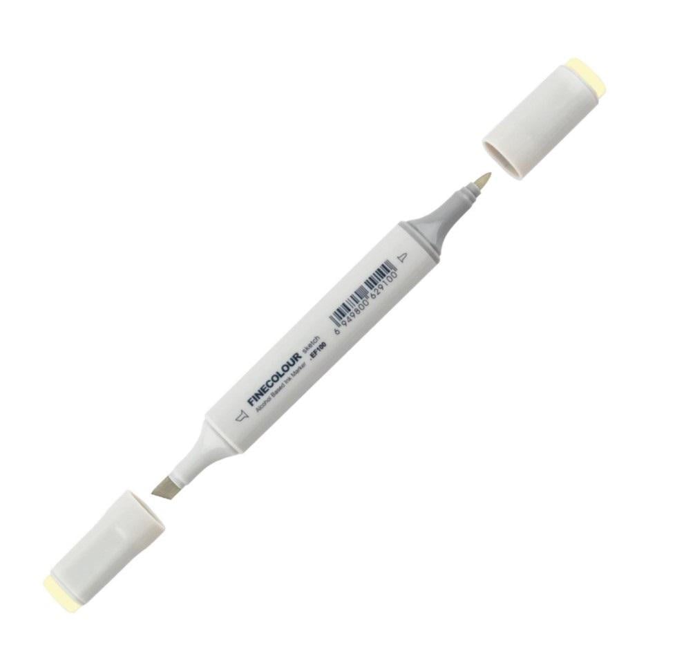 Маркер спиртовий Finecolour Sketchmarker 223 Y223 Блідо-жовтий (EF100-223) Маркер спиртовий Finecolour Sketchmarker 223 Y223 Блідо-жовтий (EF100-223)
