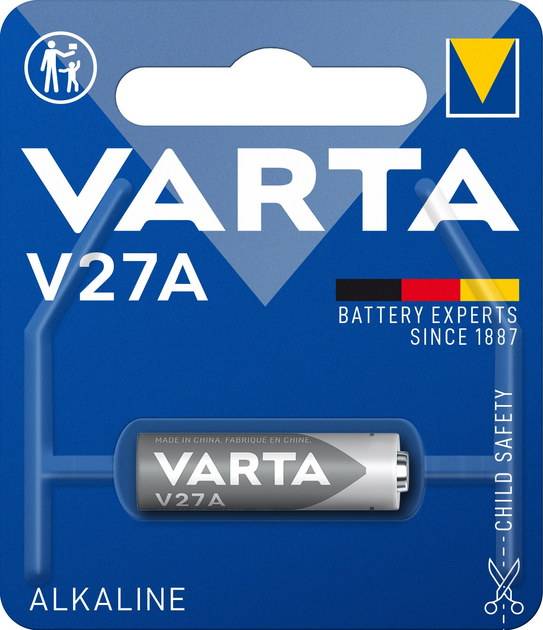 Батарейка Varta V 27 A BLI 1 Alkaline 12V (142)