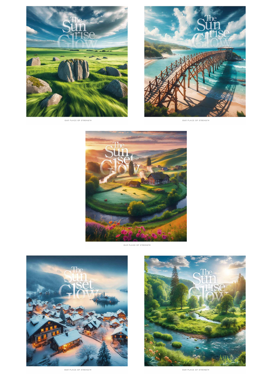 Тетради общие Школьник The sunrise glow в клетку 96 л. 5 шт. (3486 4820006472221)