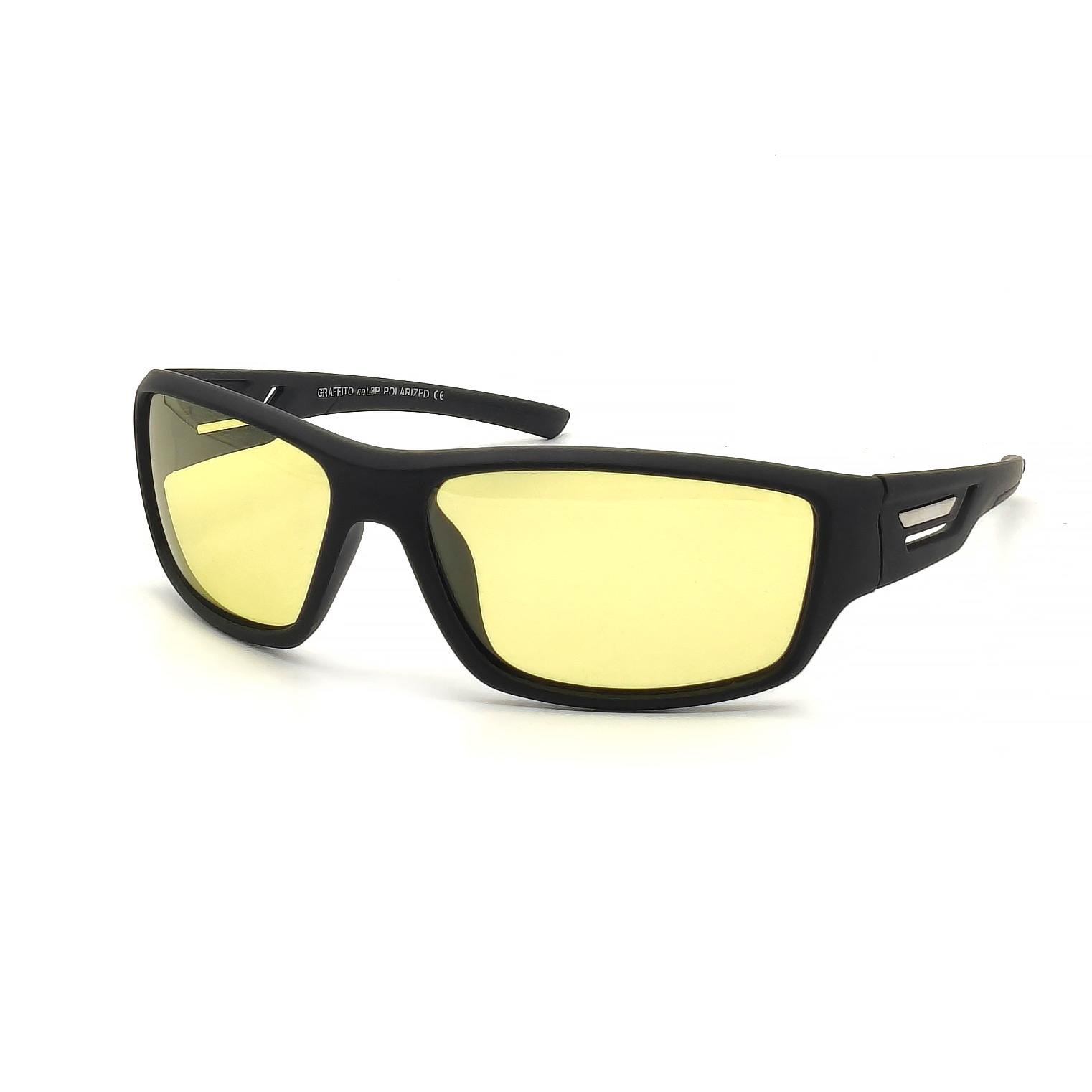 Очки водителя Graffito GR3105 спортивные с поляризацией Желтый (30307432) - фото 2 Очки водителя Graffito GR3105 спортивные с поляризацией Желтый (30307432) - фото 2