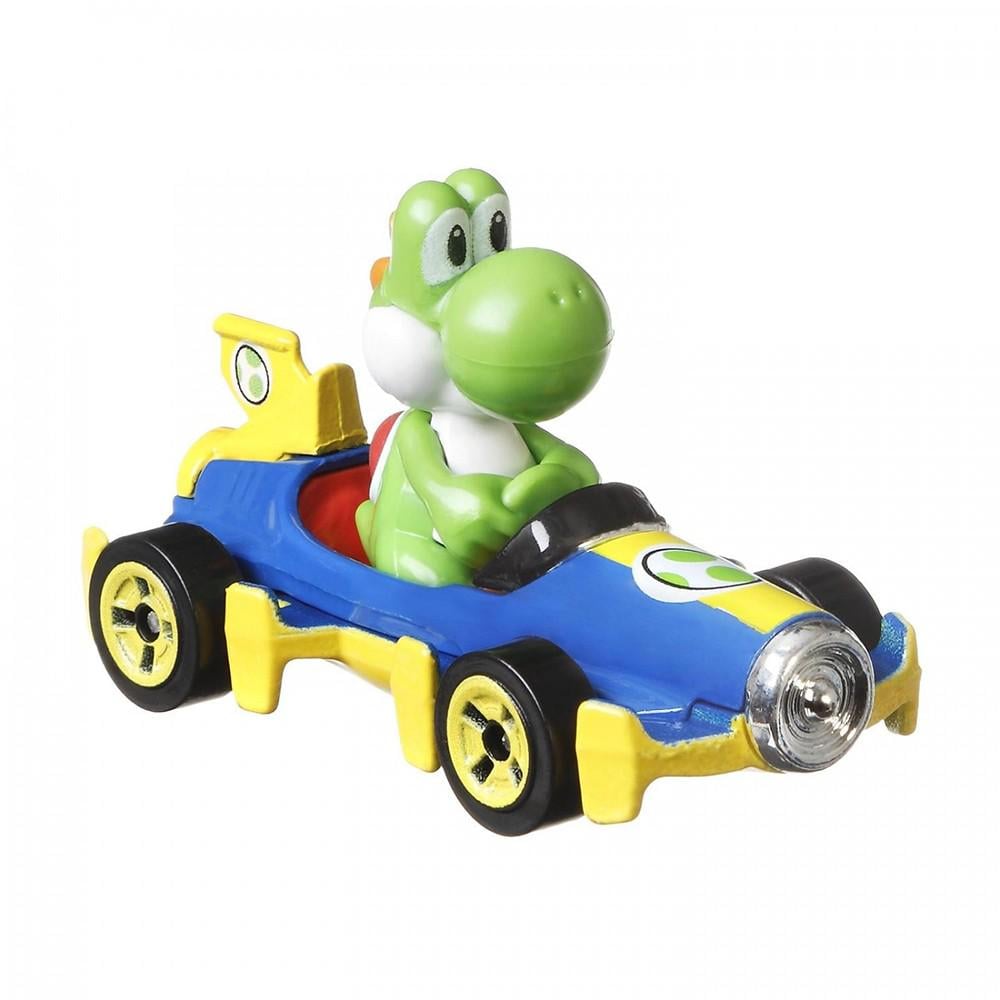 Машинка из видеоигры Hot Wheels Mario Kart Yoshi GBG25-GLP39 (157547)