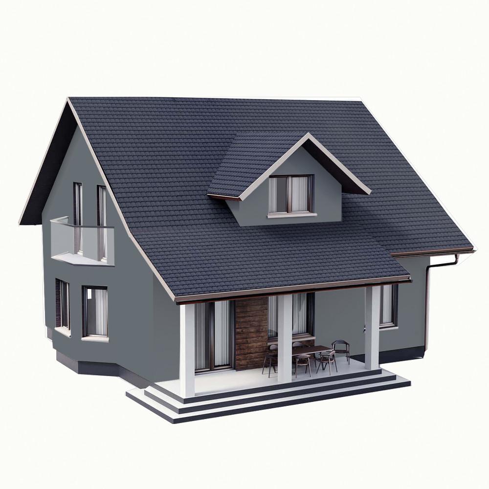 Краска фасадная SkyLine 6005-B Силиконфасад 3 л Фарлион (2595725036) - фото 5