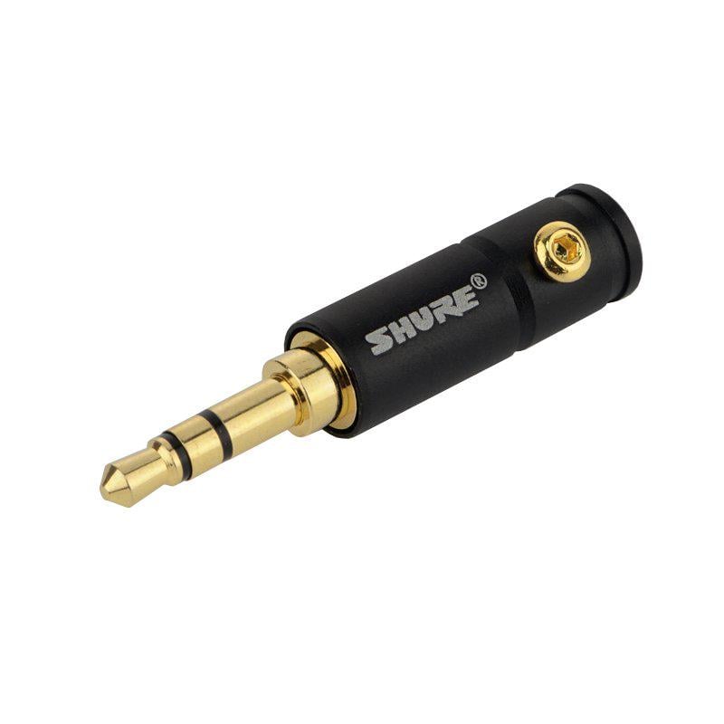 Штекер 3,5 мм 3C Shure Черный (A139033)