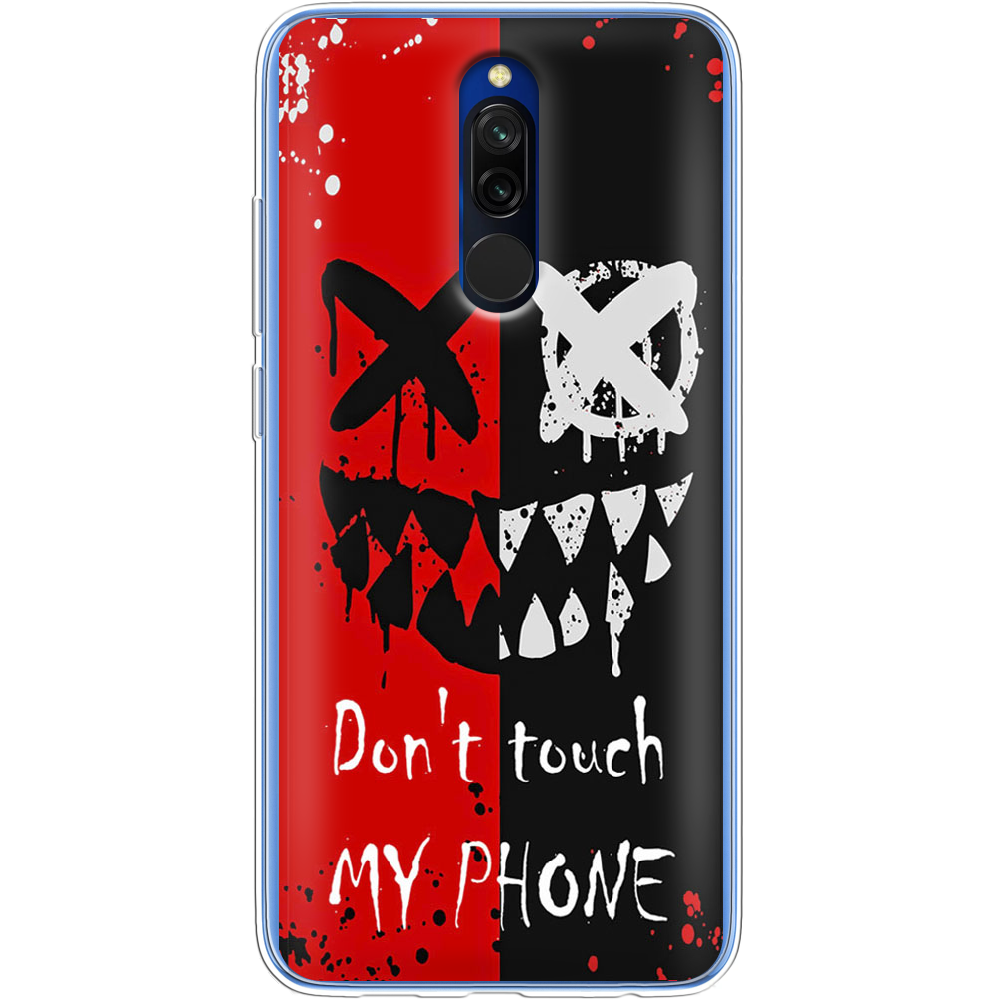 Чохол Boxface Xiaomi Redmi 8 Bad Smile Прозорий силікон (38411-up2468-38411)