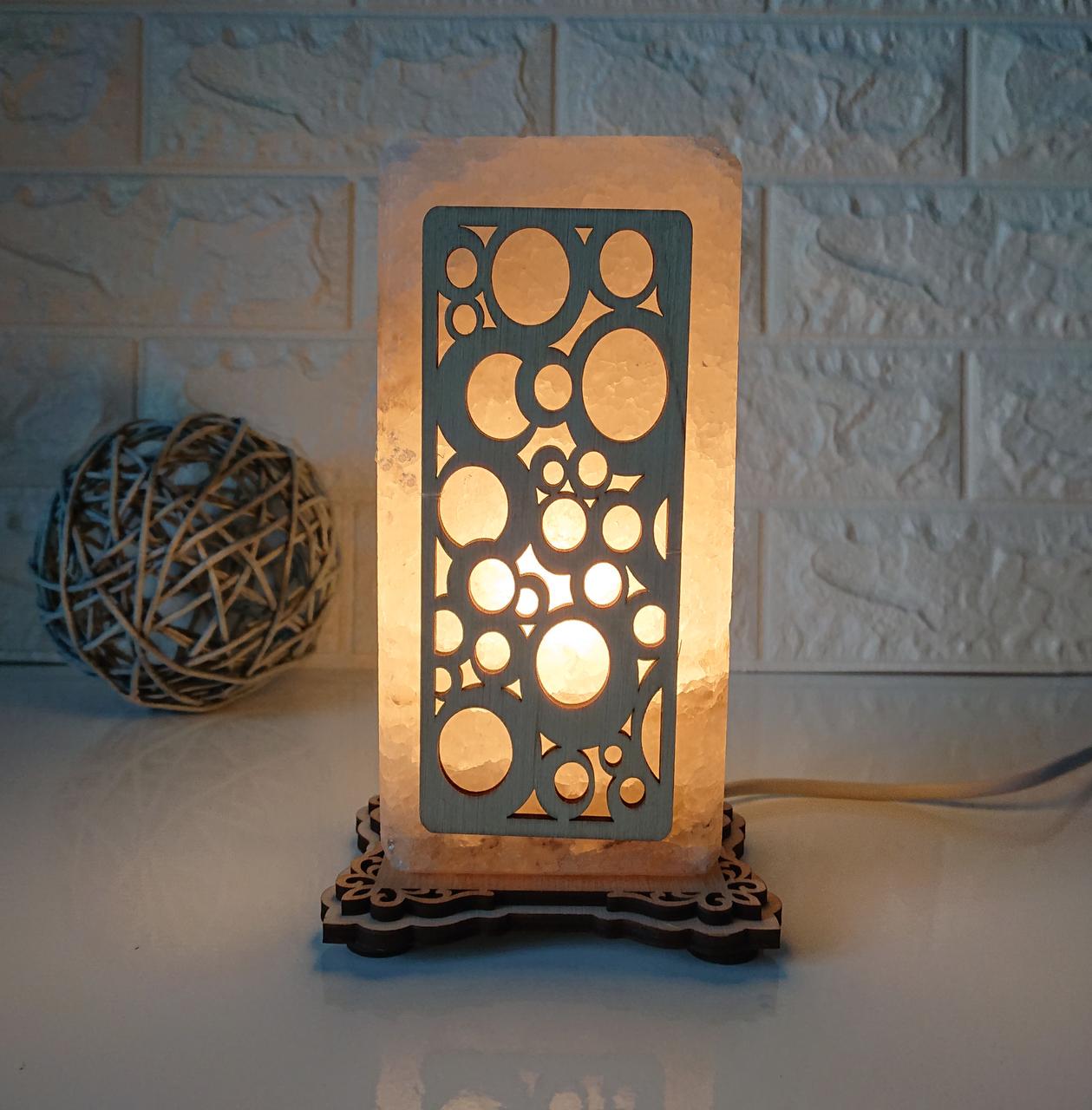 Соляной светильник Шарики (p-0009-y)