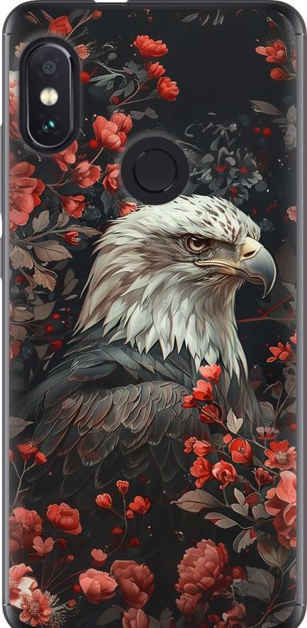 Чехол на Xiaomi Redmi Note 5 Цветочный страж (6102t-1516-42517)