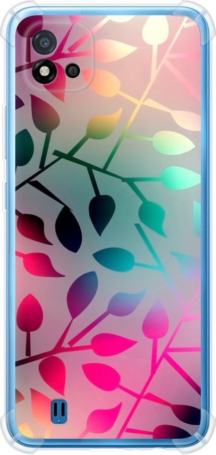 Чехол на Realme C11 2021 Листья (2235sp-2485-42517)