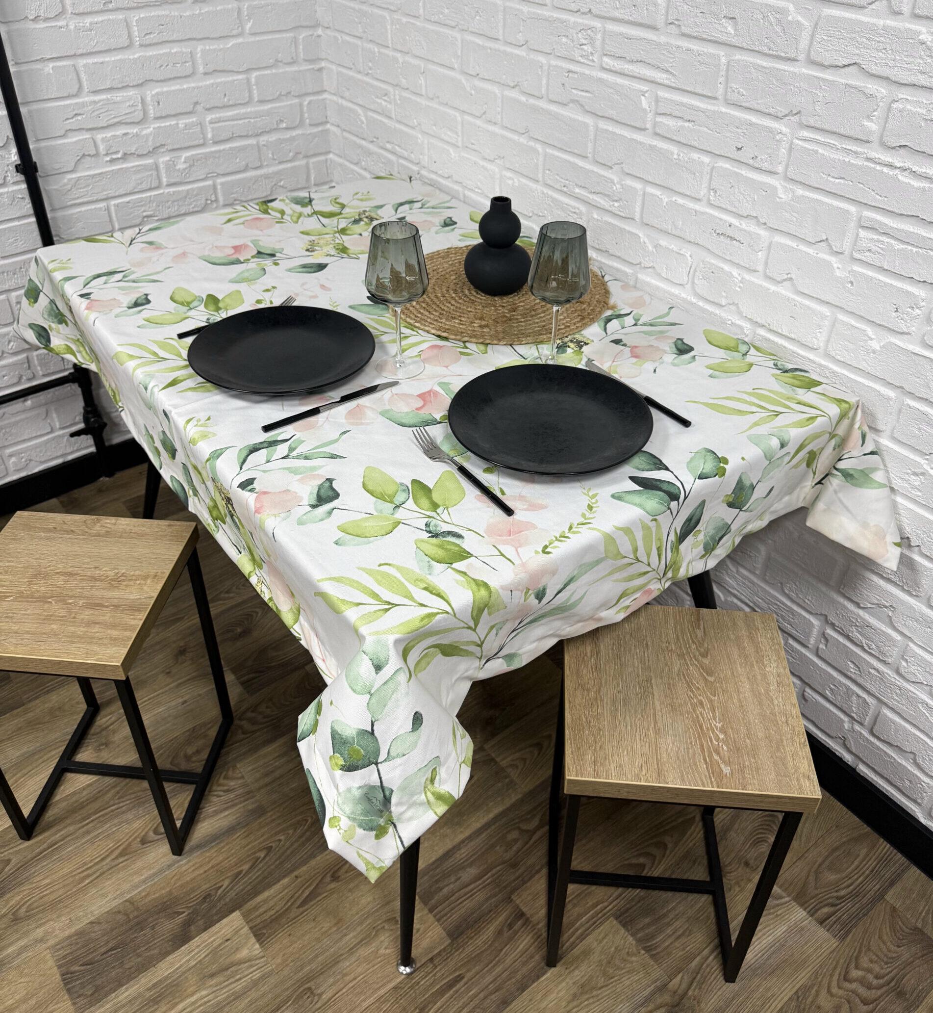 Скатерть Comfort Home Eucalyptus водоотталкивающая с тефлоновым покрытием 140x180 см (5055042)