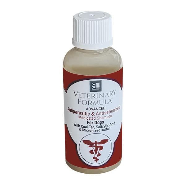Шампунь лечебный для собак Veterinary Formula Advanced Antiparasitic&Antiseborrheic с дегтем серой и салициловой кислотой (752015)