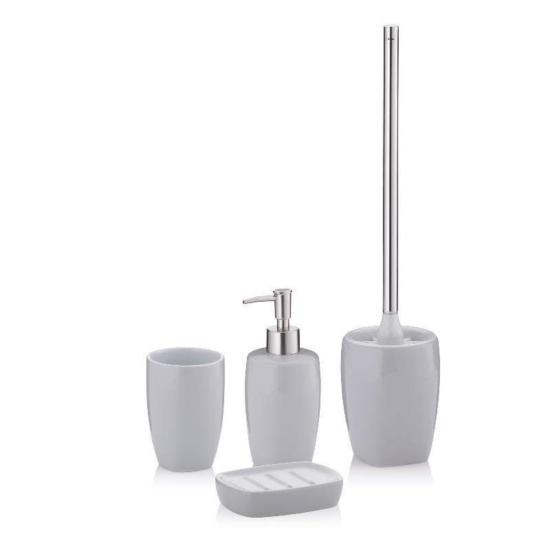 Дозатор для жидкого мыла Kela Landora 400 мл Серый (20407) - фото 3 Дозатор для жидкого мыла Kela Landora 400 мл Серый (20407) - фото 3