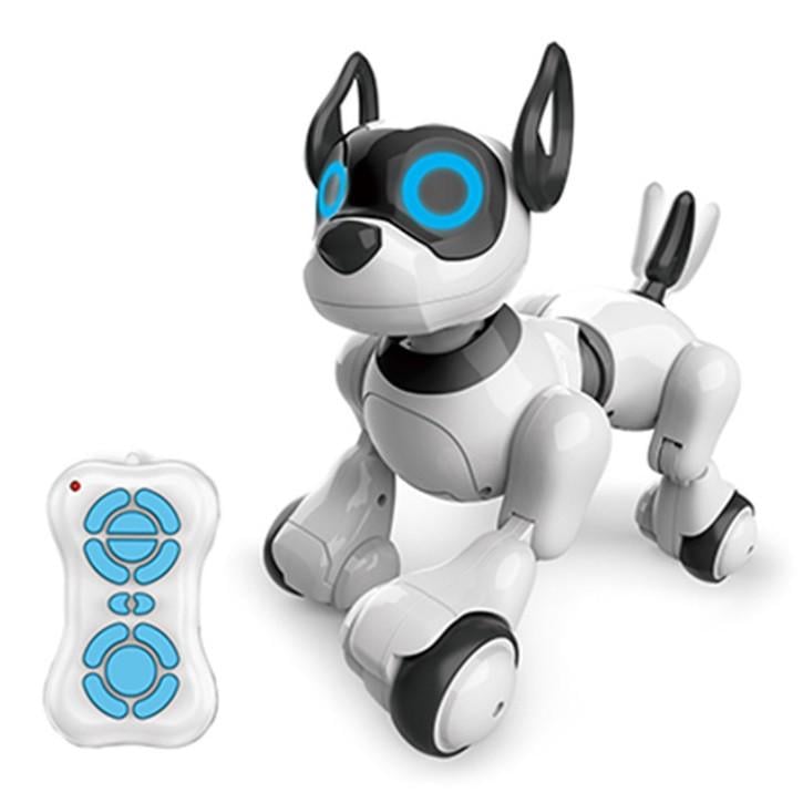 Интерактивная игрушка JZL Smart Dog робот-собака на радиоуправлении Белый (SUN6043)