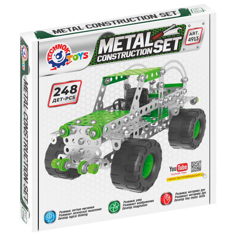 Конструктор металлический Внедорожник 248 дет. (44395)