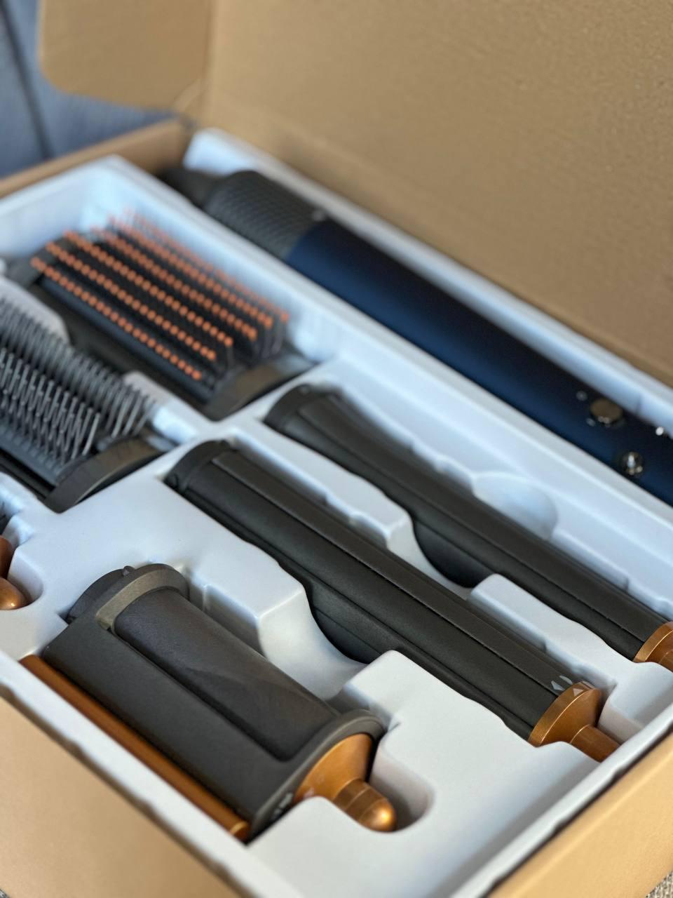 Мультистайлер для волос Smart X9BL X Airwrap Complete Long 6 насадок Синий (X9BL) - фото 2 Мультистайлер для волос Smart X9BL X Airwrap Complete Long 6 насадок Синий (X9BL) - фото 2