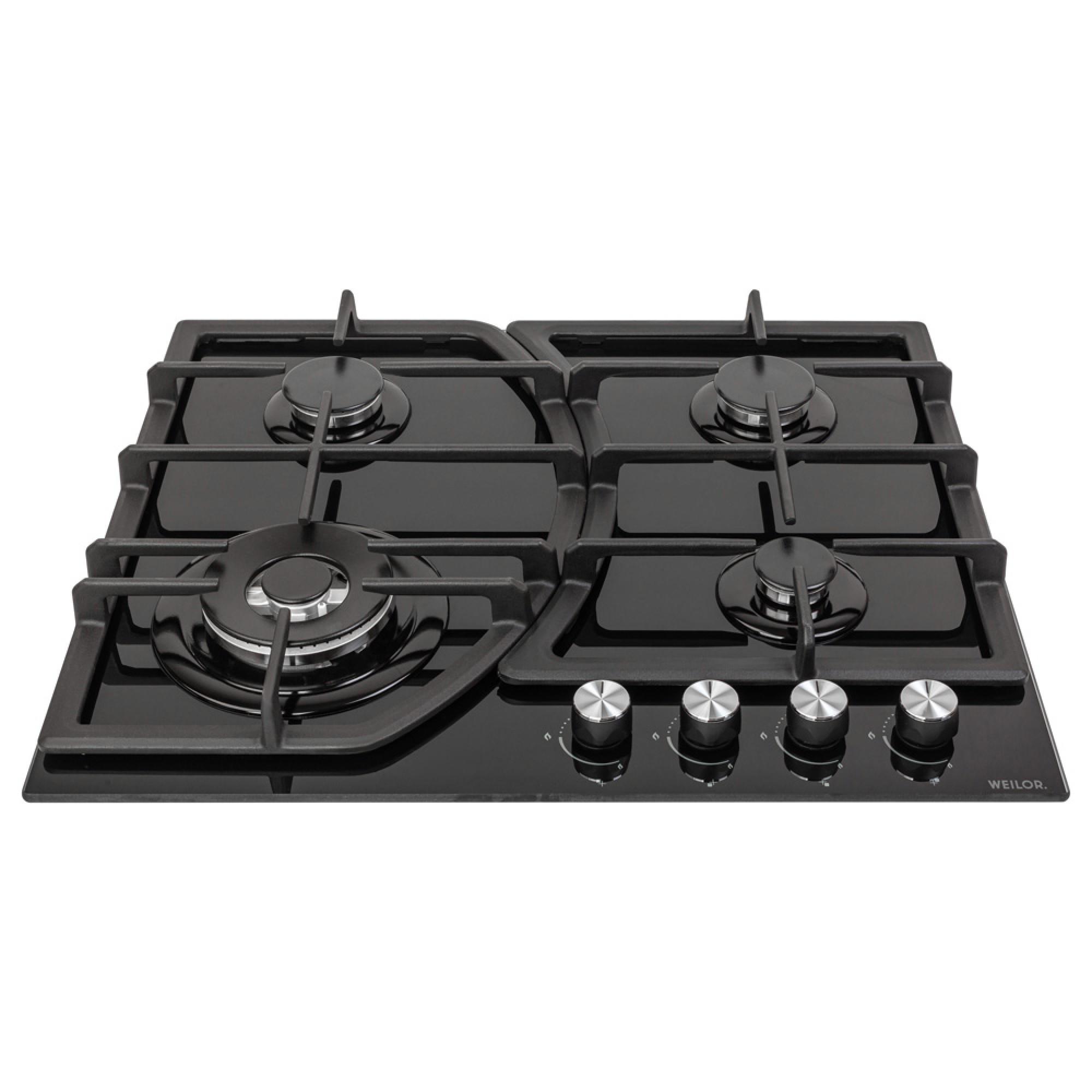 Варочная поверхность газовая WEILOR GG W 644 BL - фото 2