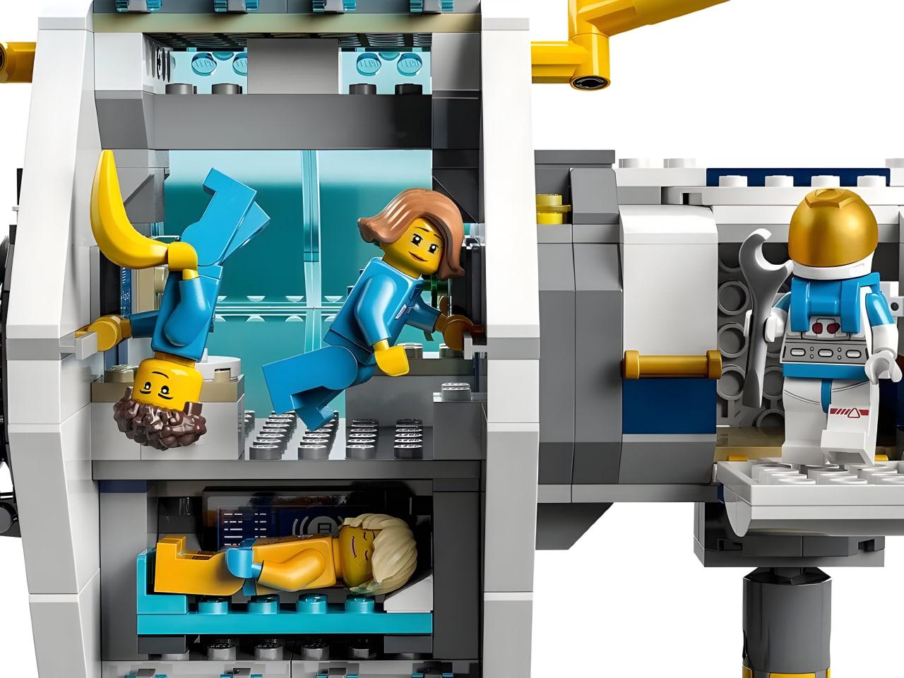 Конструктор Cities Лунная космическая станция 514 деталей (JIP68006) - фото 4 Конструктор Cities Лунная космическая станция 514 деталей (JIP68006) - фото 4