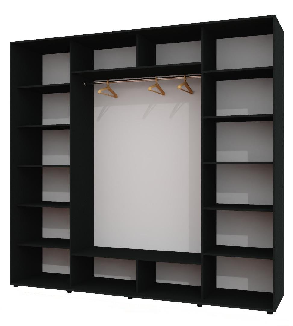 Корпус шкафа-купе Алекса ШК-05 250х60х240 см Антрацитовый Корпус шкафа-купе Алекса ШК-05 250х60х240 см Антрацитовый