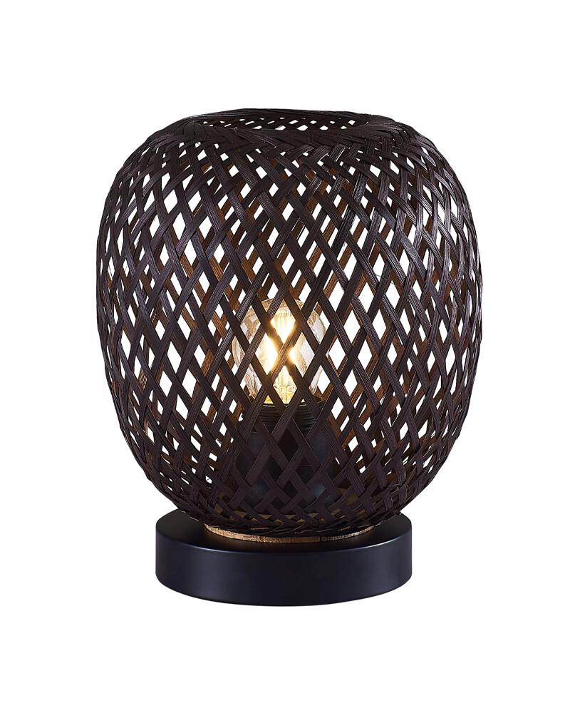 Настільна лампа Polux 329226 Zanzibar E27 1x20W IP20 Чорний (G329226) - фото 3 Настільна лампа Polux 329226 Zanzibar E27 1x20W IP20 Чорний (G329226) - фото 3