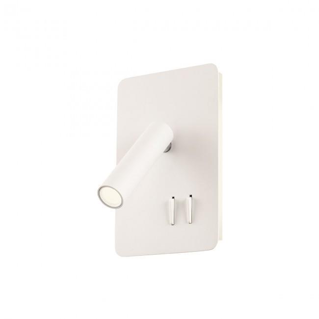 Бра Redo Quda Ap Sq Long LED 1X6 W+1X3 W 3000K Wh 5.1.2 (01-2979)