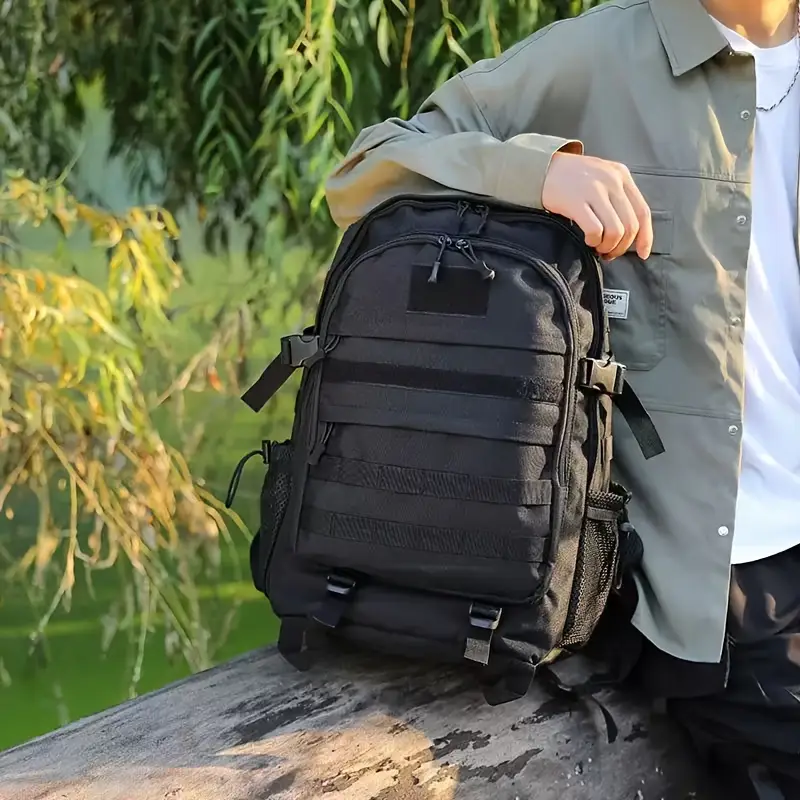 Рюкзак тактичний Tactical похідний/армійський 30 л Чорний (602-black) - фото 10 Рюкзак тактичний Tactical похідний/армійський 30 л Чорний (602-black) - фото 10