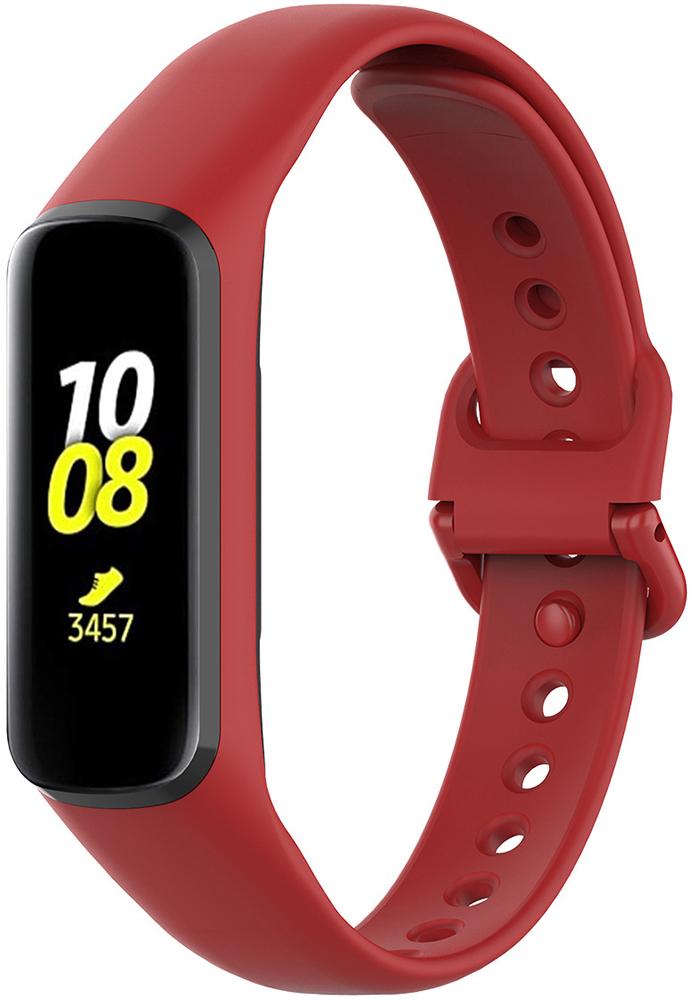Ремешок Jsota для Samsung Galaxy Fit2 SM-R220 Red (19624)