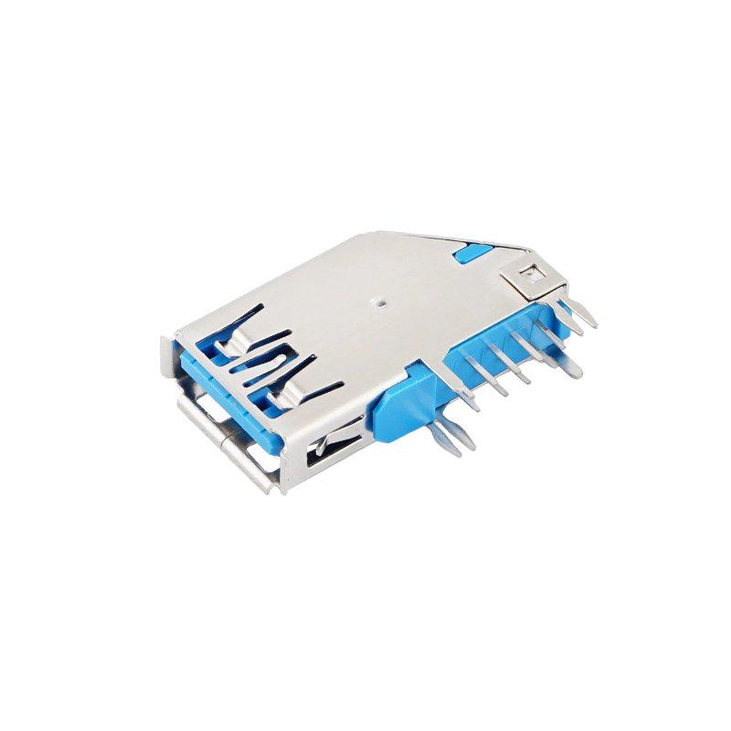 Гнездо USB 3.0 9pin боковое вертикальное правое (A150015) Гнездо USB 3.0 9pin боковое вертикальное правое (A150015)