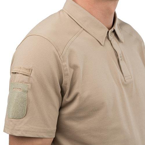 Футболка чоловіча прямого крою з коротким рукавом та коміром-поло 3XL Бежевий - фото 5 Футболка чоловіча прямого крою з коротким рукавом та коміром-поло 3XL Бежевий - фото 5