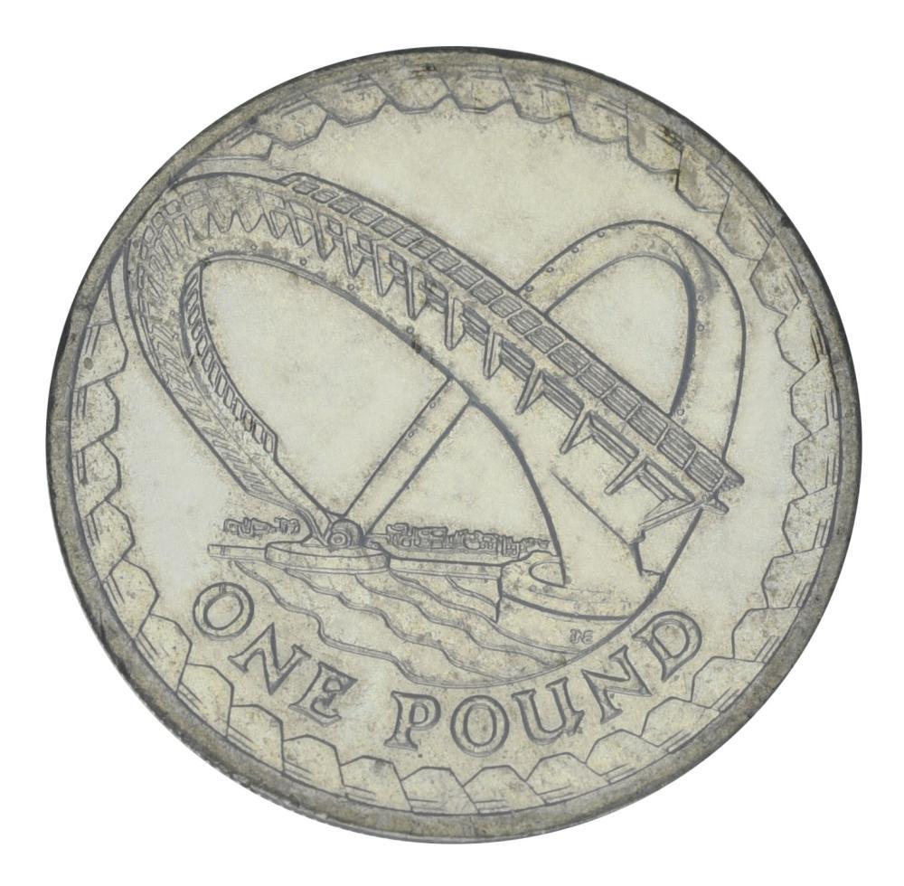 Коллекционная монета Великобритания 1 фунт 2007 F-VF (М21811)