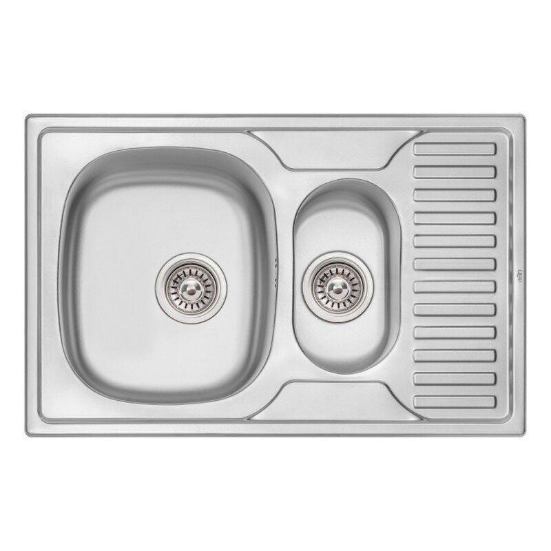 Мойка для кухни Q-tap QT7850BMICDEC08 500x780 мм микротекстура 0,8 мм (76280)