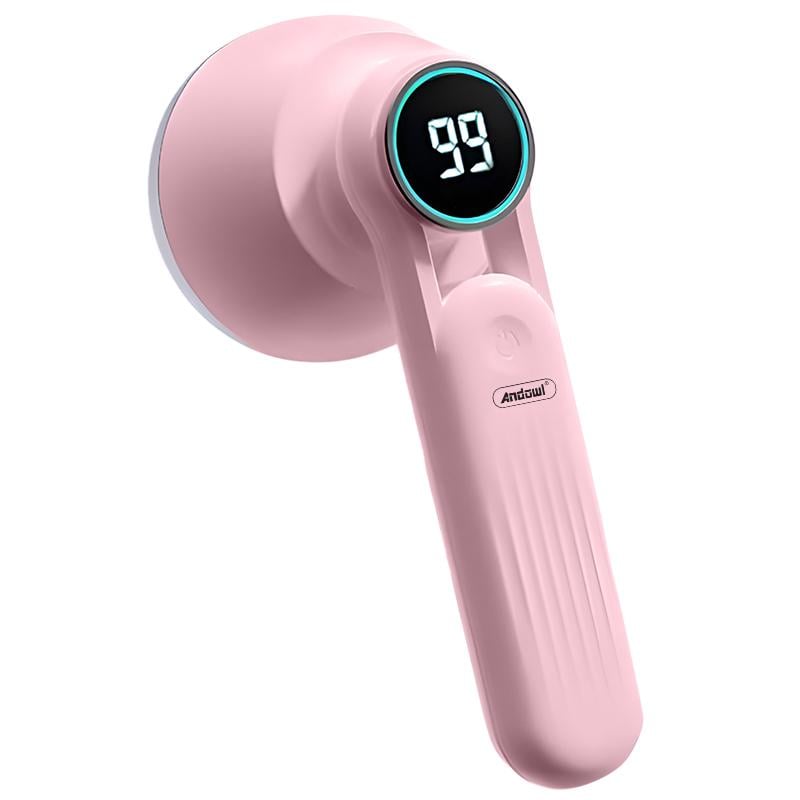 Машинка для видалення катишків з одягу Andowl Q-M91X1 акумуляторна бездротова з led дисплеєм зарядкою від usb Рожевий (cb01159e) - фото 1 Машинка для видалення катишків з одягу Andowl Q-M91X1 акумуляторна бездротова з led дисплеєм зарядкою від usb Рожевий (cb01159e) - фото 1