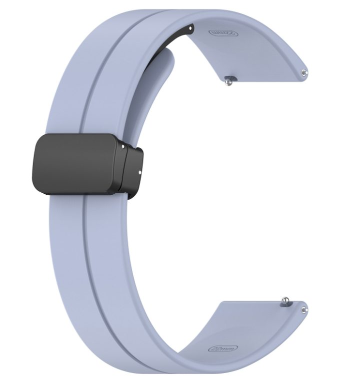 Ремінець DK Silicone Sport Magnetic 20 мм Huawei/Samsung/Xiaomi Lilac (016443)