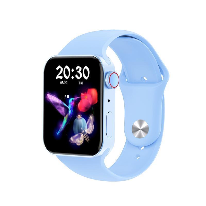 Смарт-часы Smart watch T100 Plus Голубой (11-17-299223)