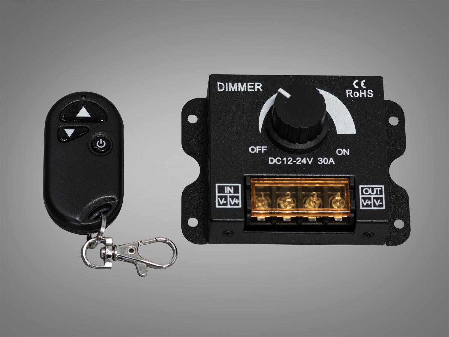 Контролер для LED стрічки (PC-H7-DIM-RF433-30A-switc) - фото 1 Контролер для LED стрічки (PC-H7-DIM-RF433-30A-switc) - фото 1