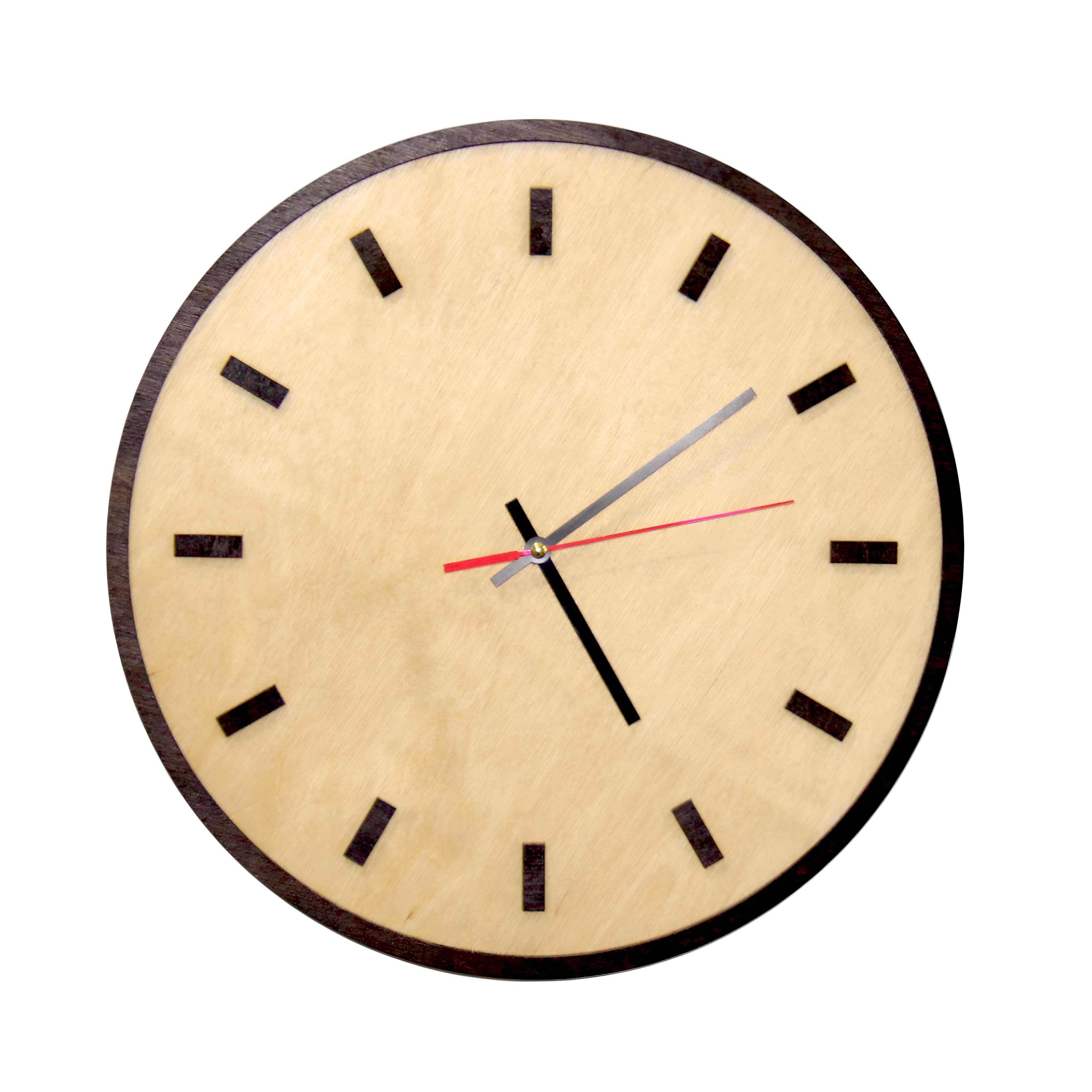 Часы настенные WNINE WNC-001 деревянные 38 см (29877098)